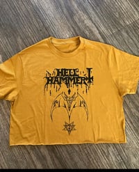 Image 1 of Hellhammer crop top shirt