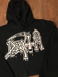 Image 3 of Cropped death hoodie