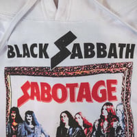 Image 5 of Black Sabbath cropped sabotage hoodie 