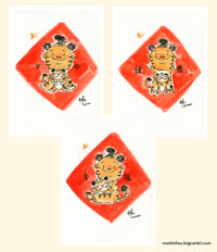 Lucky Tigers | 3-Pack 5 x 7" Prints