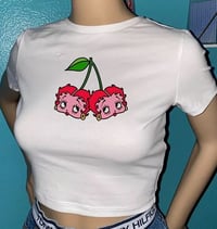 Image 1 of Betty Boop Cherry Top