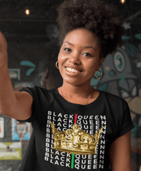 Image 1 of Black Queen Shirt