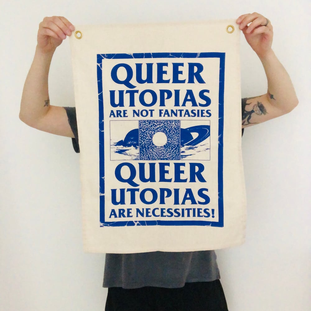 Image of Queer Utopias fabric wall hanging