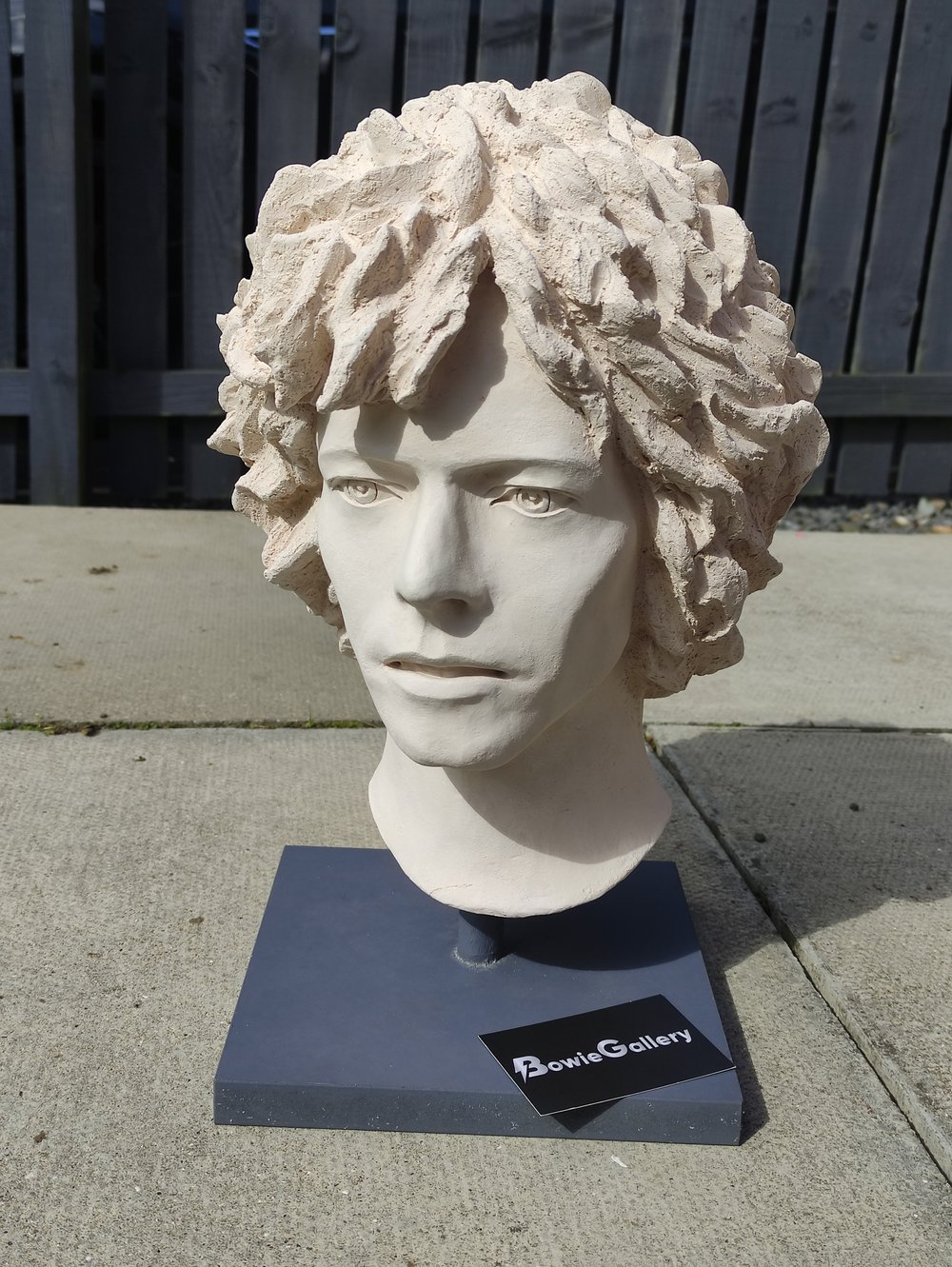 *SALE* 'Space Oddity' Full Head Sculpture - White Terracotta