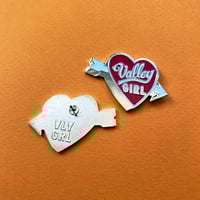 Image 2 of Valley Girl Heart Pin