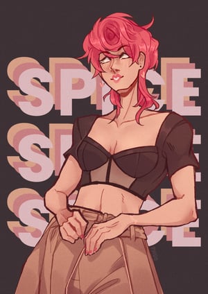 Image of SPICE SPICE SPICE Print