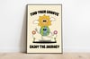 Find Your Groove Enjoy The Journey 11x14 Print 