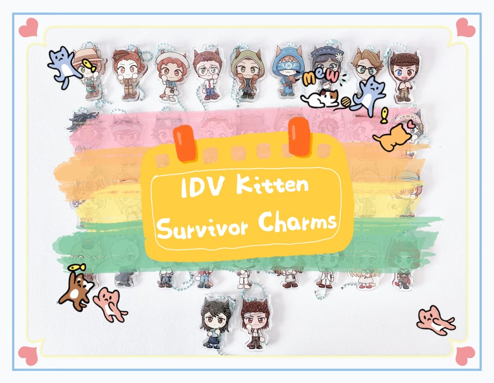 IDV: Kitten Survivor Charms