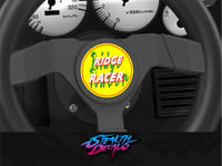 Image 1 of Ridge Racer Steering wheel centre sticker to fit Arcade 1up Cabinet