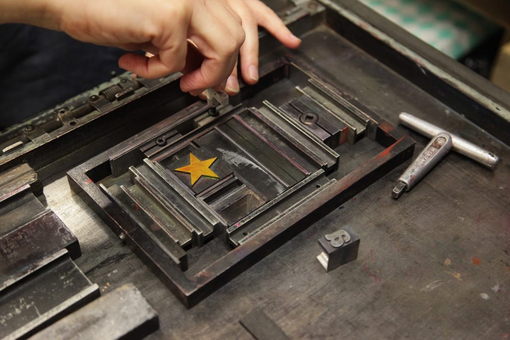 One Day Letterpress Workshop 2023-2024