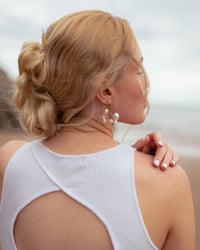 Image 2 of Sicilian Pearl Earrings