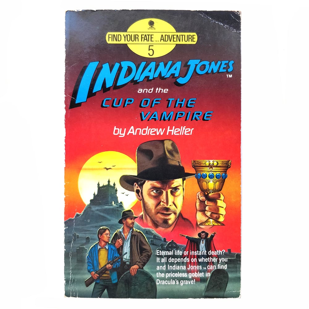 Indiana Jones and Cup of the Vampire - Find Your Fate.. Adventure