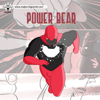 Image 2 of POWER BEAR REFRESHED / TANK TOP VARIOUS COLOURS