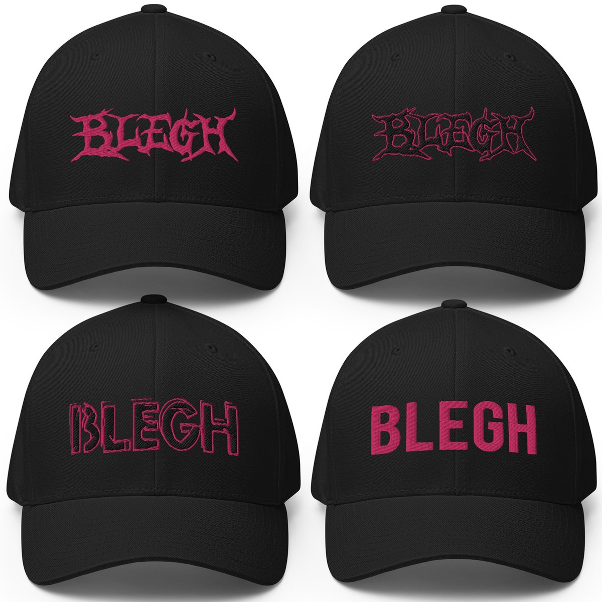 BLEGH DAD HAT PINK EDITION Ohrion Apparel