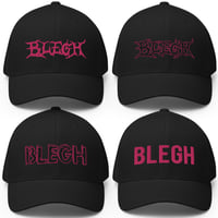 Image 1 of BLEGH DAD HAT - PINK EDITION