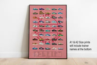Image 4 of Adi Classics Colourway Poster Print - Features 50 Classic Trainers - A1, A2 & A3