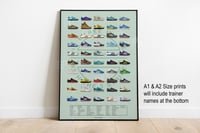 Image 5 of Adi Classics Colourway Poster Print - Features 50 Classic Trainers - A1, A2 & A3