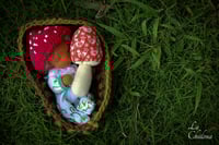 Image 3 of Copal- 7 inch Natural Fibers Baby Mushroom Gnome