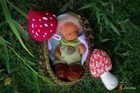 Image 5 of Copal- 7 inch Natural Fibers Baby Mushroom Gnome