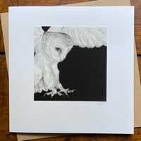 OWL FLIGHT ~ GREETINGS CARD