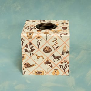 Image of Tissue Box - Motif Lattice