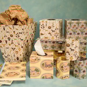 Image of Tissue Box - Motif Lattice