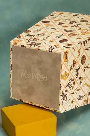 Image of Waste Paper Bin - Motif Lattice