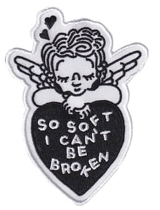 Image of soft embroidered patch