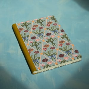 Image of A5 Hardback Notebook - Diamond Tulips