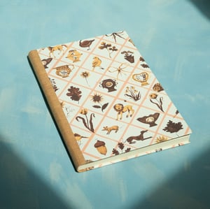 Image of A5 Hardback Notebook - Motif Lattice