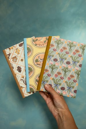 Image of A5 Hardback Notebook - Motif Lattice