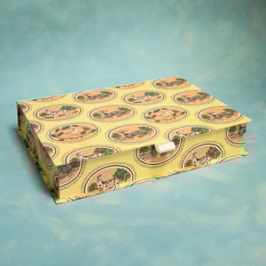 Image of A4 Keepsake Box - Oval Paintings