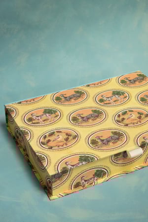 Image of A4 Keepsake Box - Oval Paintings