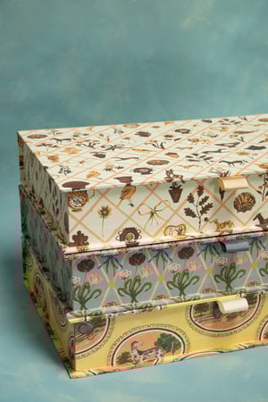Image of A4 Keepsake Box - Diamond Tulip