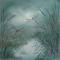 Image 2 of Dragonflies-1 2389 - Limited Edition Print.