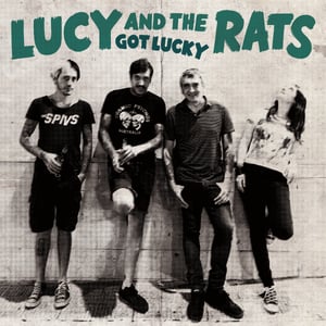 Image of Lucy And The Rats - Got Lucky LP (blue vinyl)