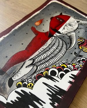Image of Devil - collaboration between Scruffy Little Herbert and Paine Proffitt