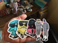 Image 2 of Bikini Barrio Friends sticker pack 