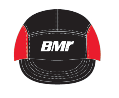 Black and Red BMR Endurance Hat