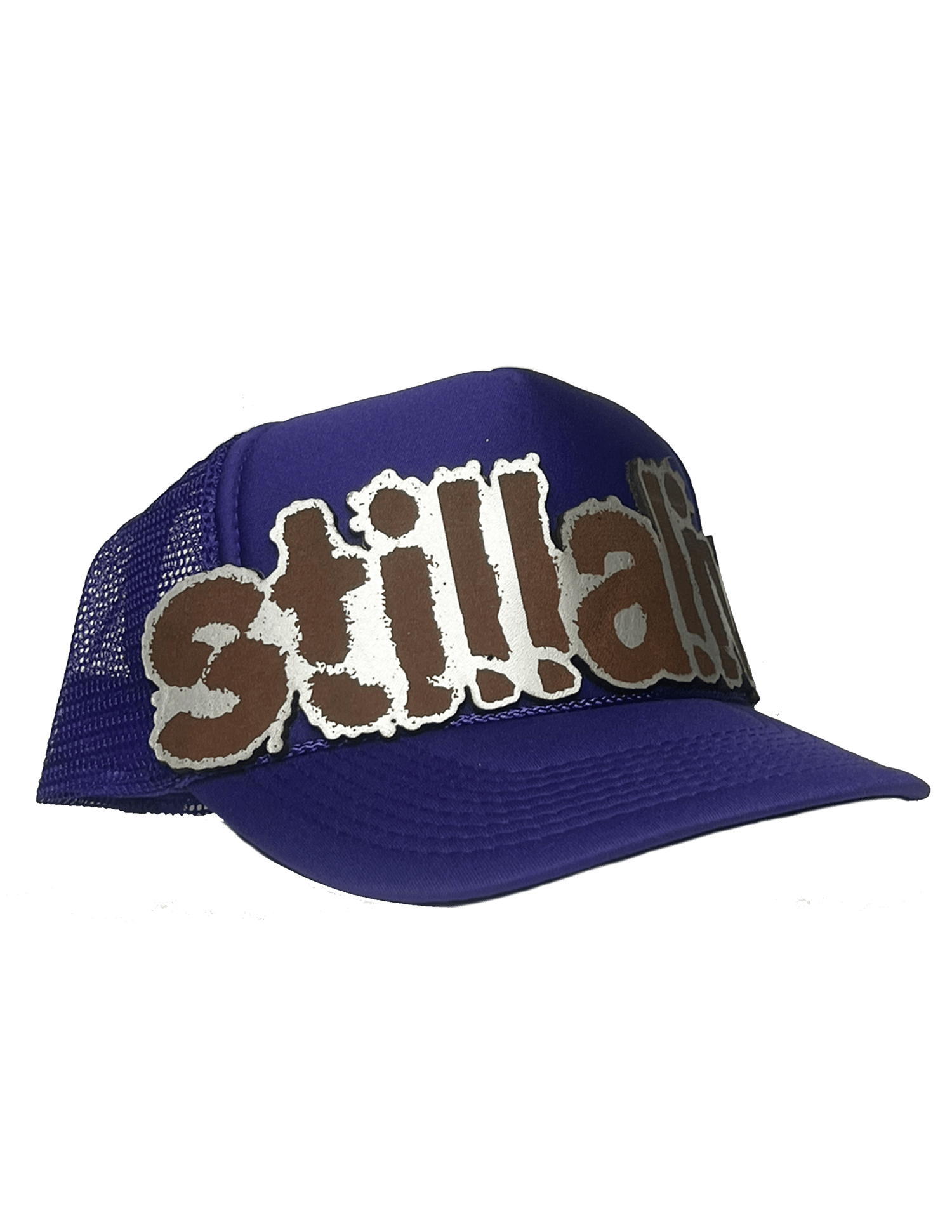 Image of "lower case" TRUCKER by. STILLALIVE® (purple)