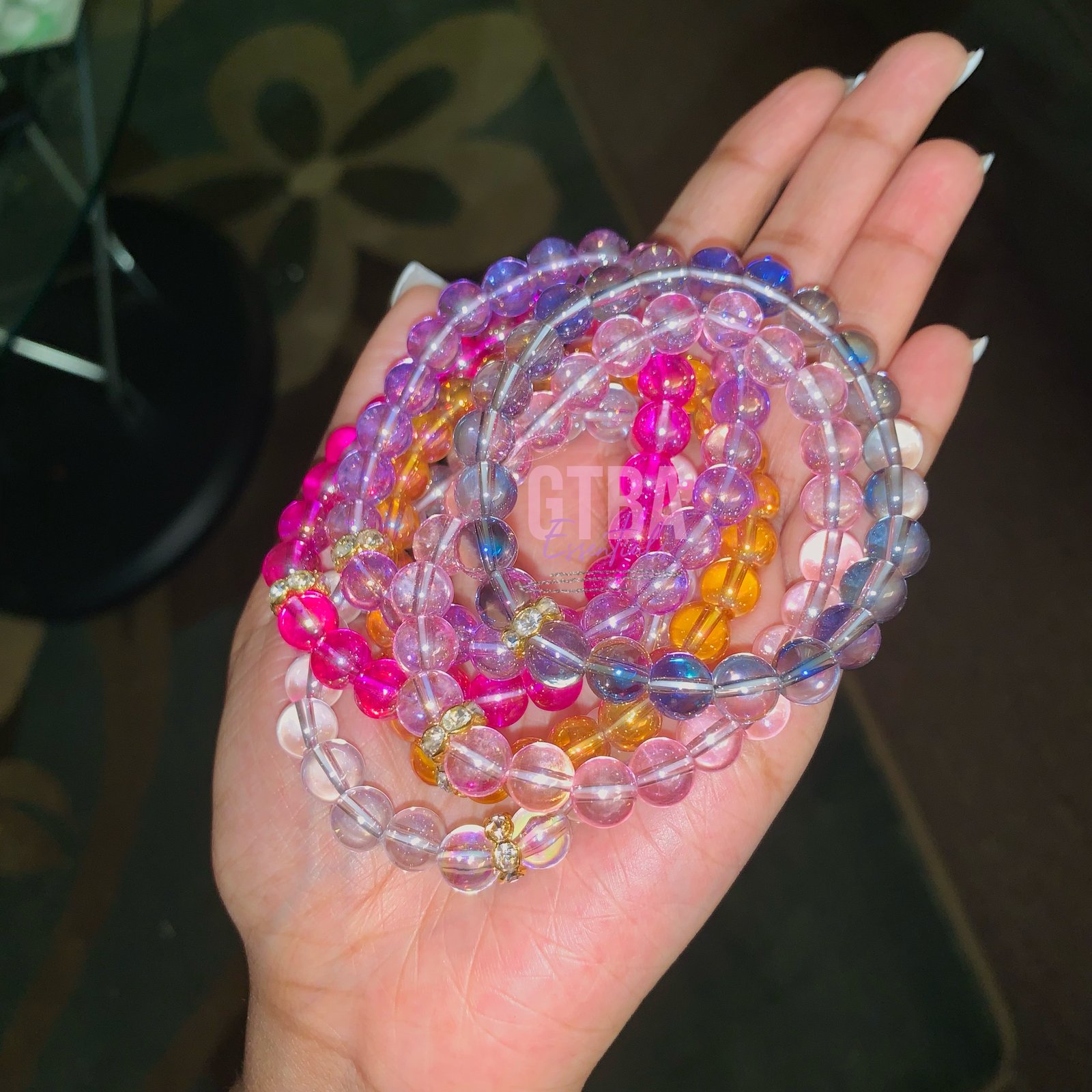 Good Vibrations Wrap Bracelet – Pink Mango