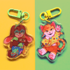 Rainbow Friends Acrylic Charms