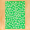 Blank Green Daisies Greeting Card