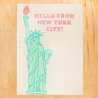 Statue of Liberty Greeting Card