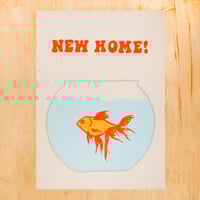 New Home Fish Greeting Card