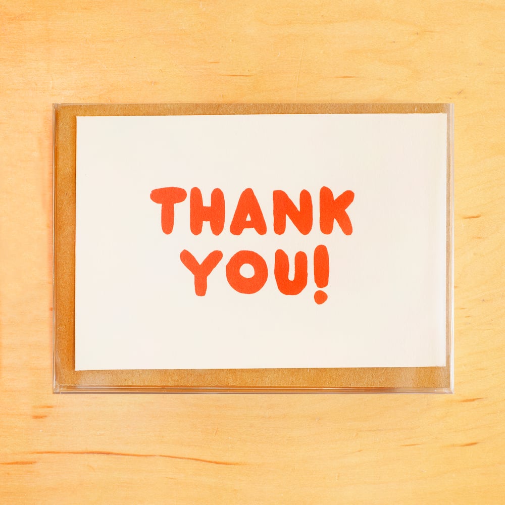 Primary Thank You Notecard Set of 8