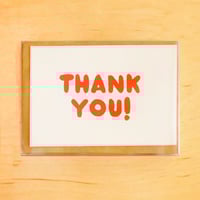 Image 2 of Primary Thank You Notecard Set of 8