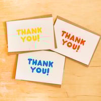 Image 1 of Primary Thank You Notecard Set of 8