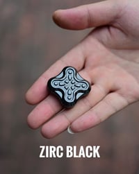 Image 4 of Zirc/Ti/Ultem-PEI Aztec square slider fidget pocket toys 