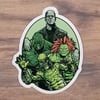 Green Guy Gang Sticker